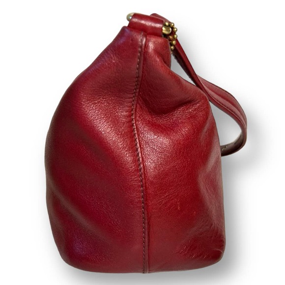 SOLD NOT FOR SALEVintage COACH | Legacy Red Leather Demi Shoulder Bag | 9596 EUC - Picture 9 of 15